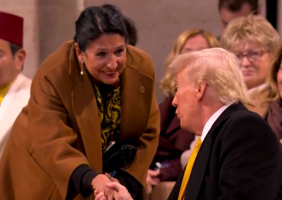 Zurabişvilinin Trampla görüşdəki hərəkəti tənqid edildi – VİDEO