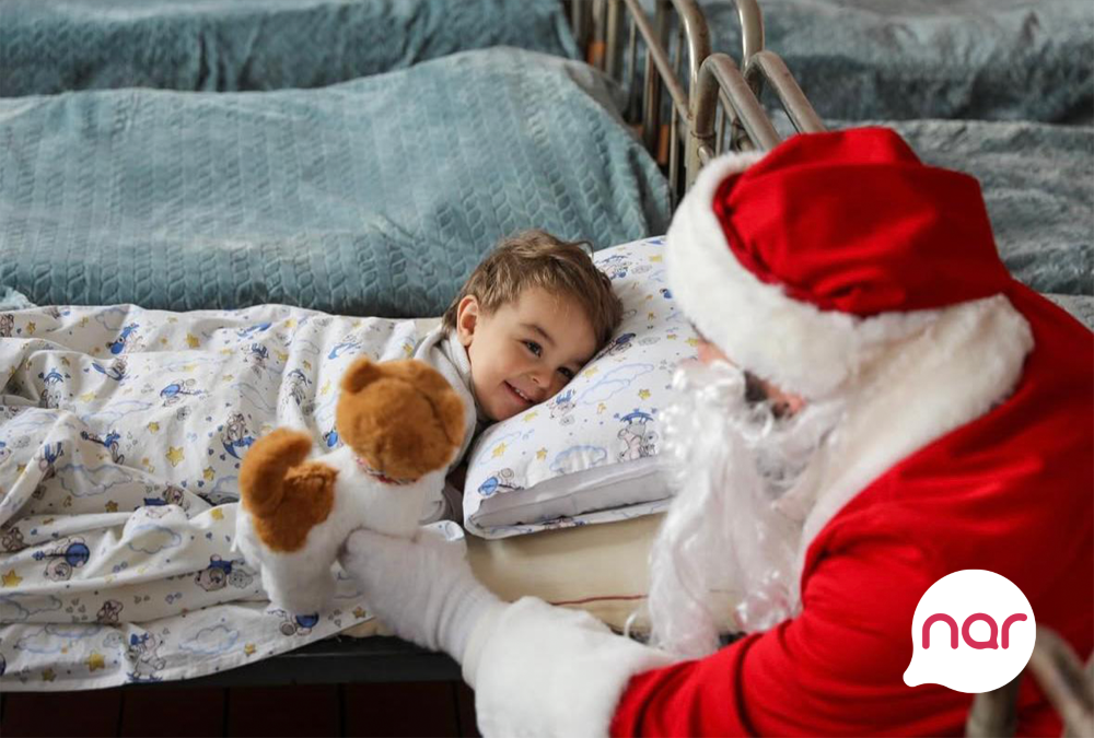 “Nar” Yeni il sevincini ucqar kəndlərdə yaşayan uşaqlarla paylaşdı - FOTOLAR