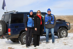 Niderland səfiri sərhədimizdə "patrul"a başladı - FOTO