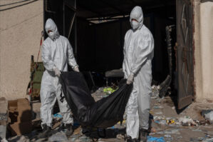 Dəməşqdə dərman anbarında çoxlu cəsəd tapıldı