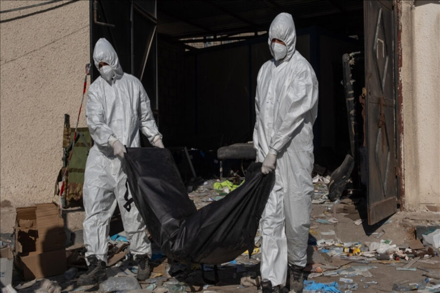 Dəməşqdə dərman anbarında çoxlu cəsəd tapıldı