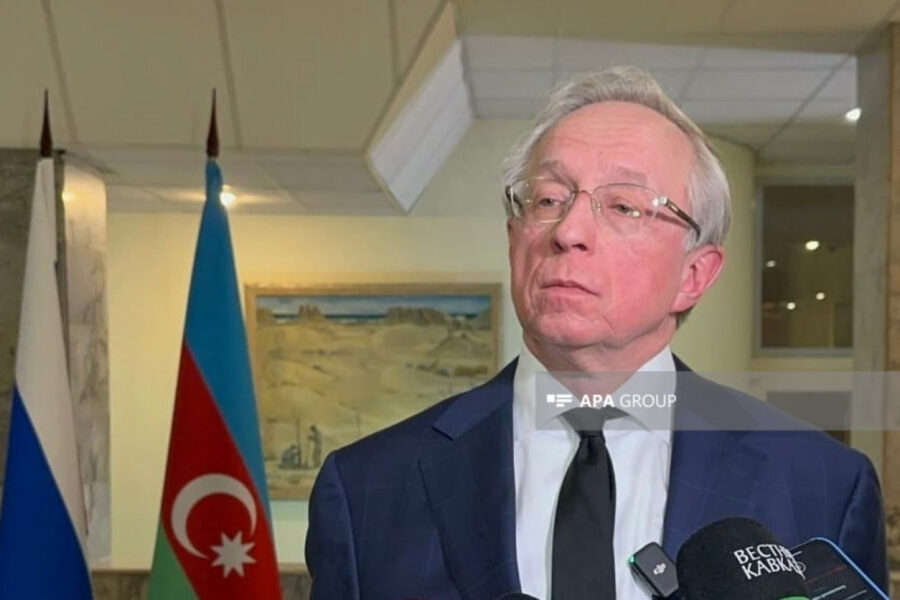 Qaluzin Azərbaycanın Rusiyadakı səfirliyinə getdi