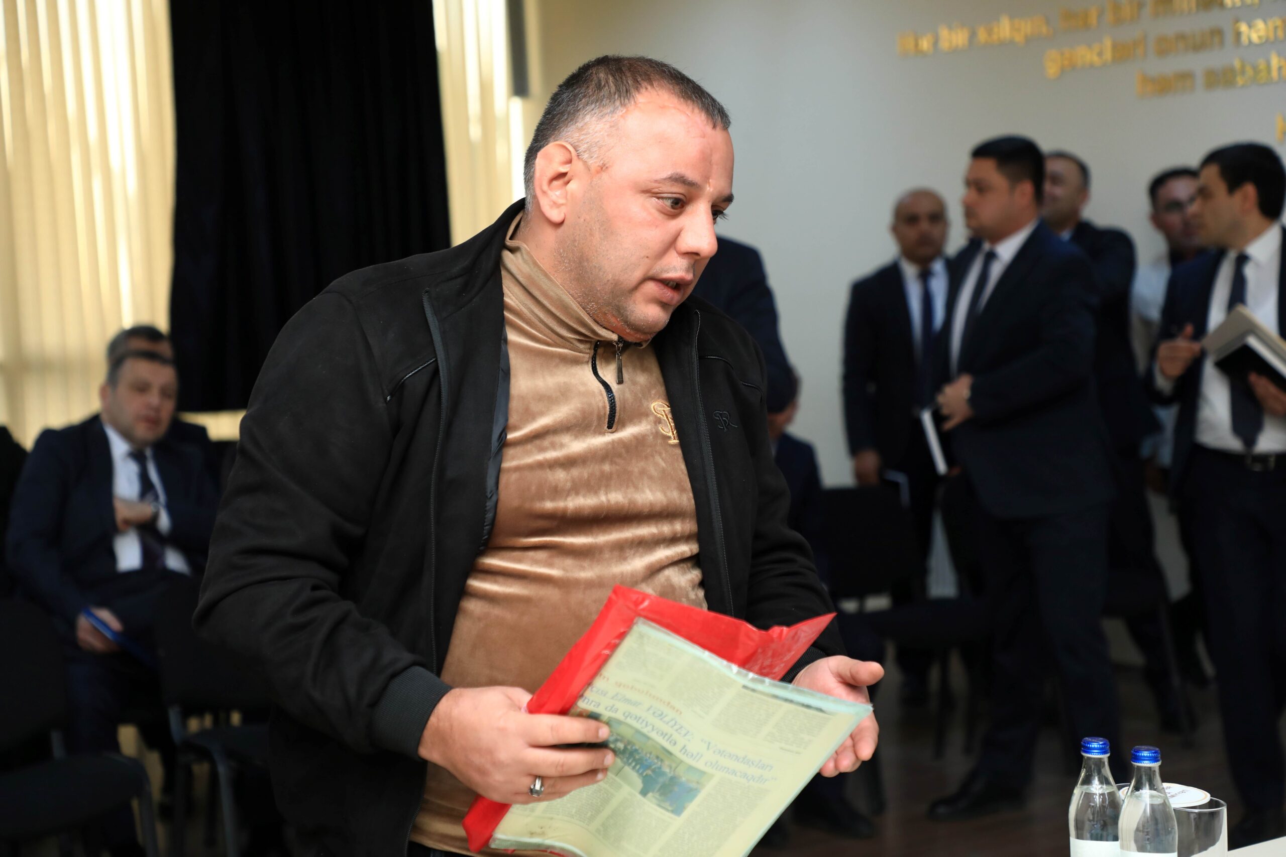 Niyazi Bayramov sakinlərin müraciətlərini dinlədi - FOTOLAR