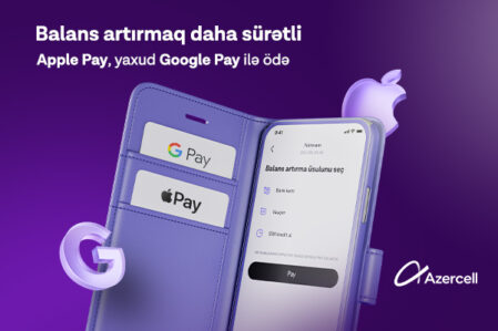 Azercell Apple Google Pay 1