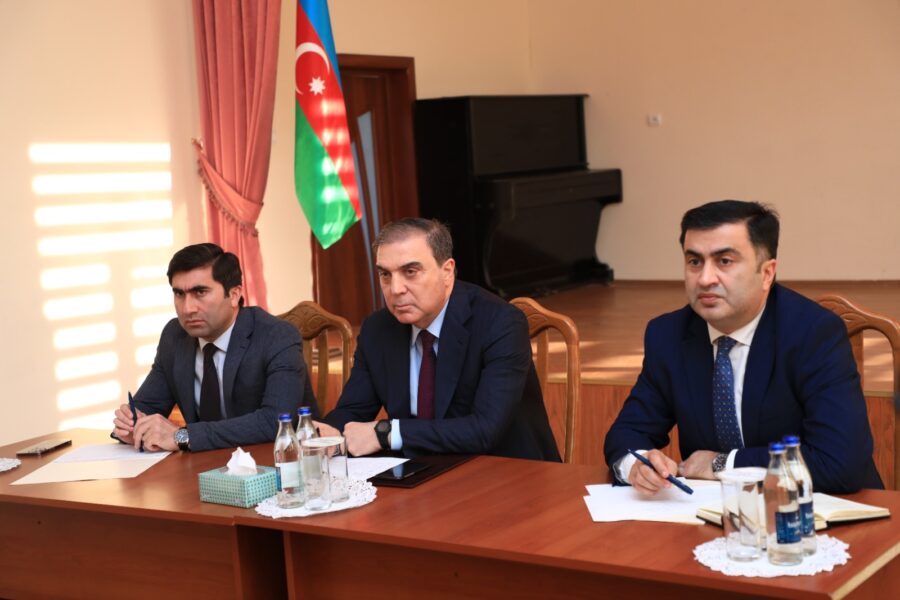 Niyazi Bayramov Gəncədə vətəndaşlarla görüşdü - FOTO