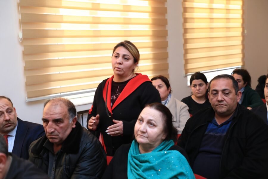 Niyazi Bayramov Gəncədə vətəndaşlarla görüşdü - FOTO