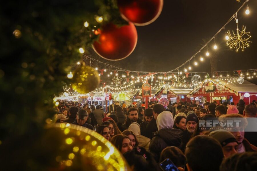 Bakı 2025-ci ili belə qarşılayır - FOTOLAR