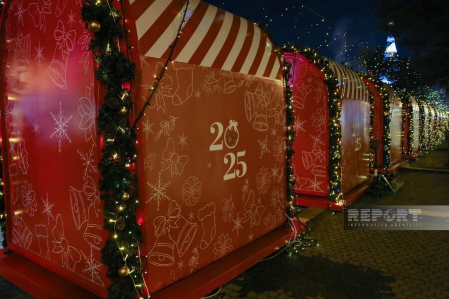 Bakı 2025-ci ili belə qarşılayır - FOTOLAR