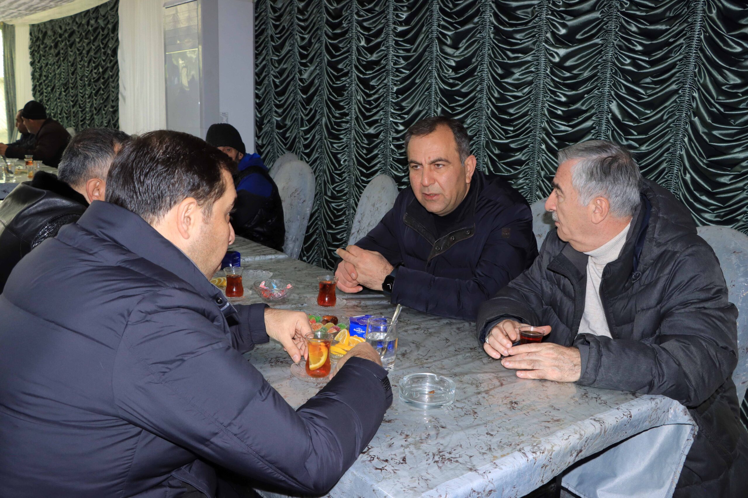 Niyazi Bayramov Hökumə Əliyevanın yas mərasimində - FOTOLAR