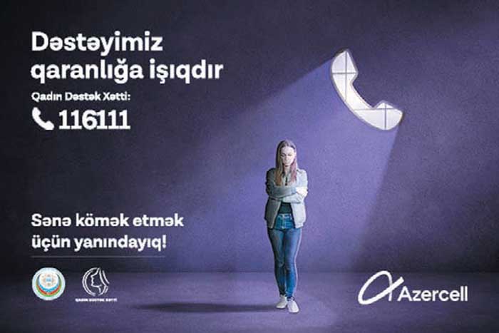 Son 6 ayda “Qadın Dəstək Xətti”nə 600-ə yaxın müraciət daxil olub