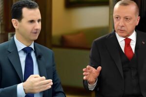 Əsəd Ərdoğanın əlini havada qoydu, sonra isə... - VİDEO