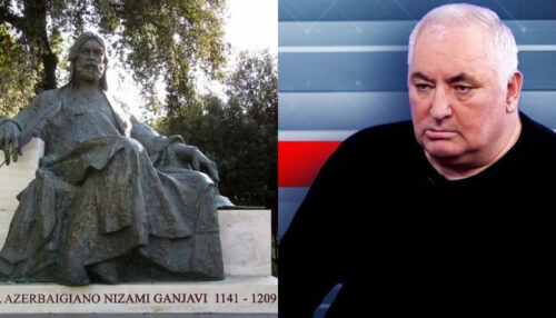 Nizaminin heykəli Sərkisyanı özündən çıxardı: "Nikol deyir ki..." - FOTO