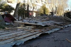 Ağsuda güclü külək ölümə səbəb oldu - FOTOLAR