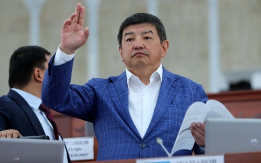 Qırğızıstanda baş nazir vəzifəsindən azad edildi