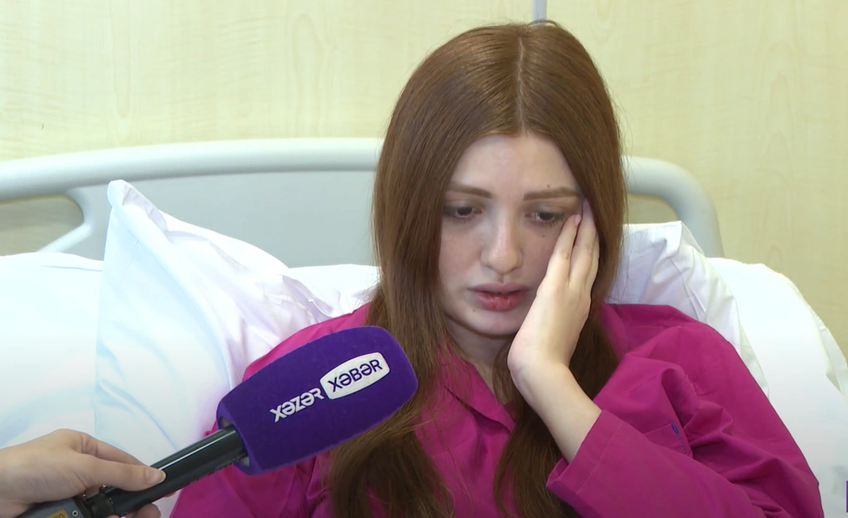 Qəzadan sağ çıxan Aydanın müraciəti yayıldı: "Aktrisa deyiləm..."