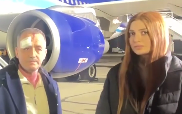 Onları AZAL prezidenti qarşıladı - VİDEO 1 Onları AZAL prezidenti qarşıladı - VİDEO