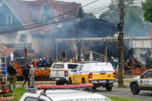 Braziliyada təyyarə binalara çırpıldı: 10 ölü, 15 yaralı
