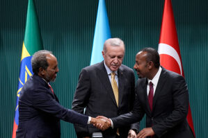 Ərdoğanın vasitəçiliyi ilə əldə olunmuş barışıqdan danışdılar - FOTO