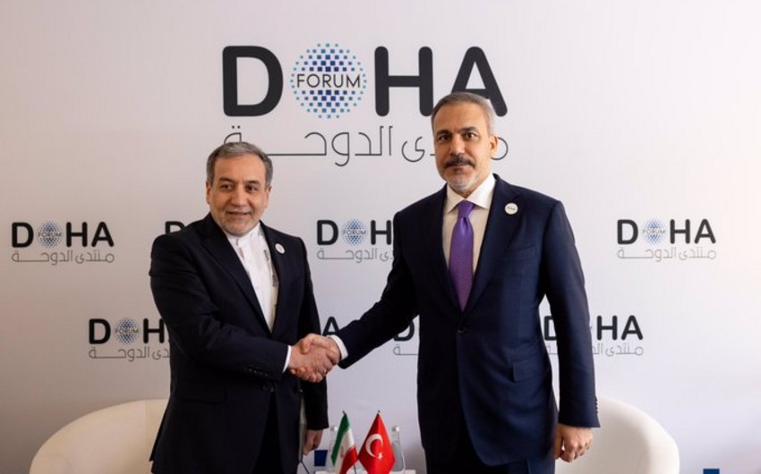 Hakan Fidan Abbas Araqçı ilə görüşdü - FOTO