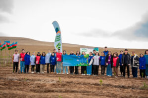 Qobustanda “Yaşıl fidanlar” ağacəkmə aksiyası keçirildi - FOTOLAR