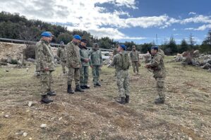 Kənan Seyidov Türkiyədəki hərbi obyektlərdə - FOTOLAR