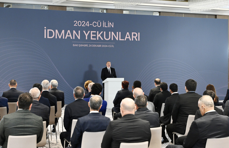 2024-cü il də Azərbaycan idmanı üçün uğurlu olub - İlham Əliyev 1 prez 93