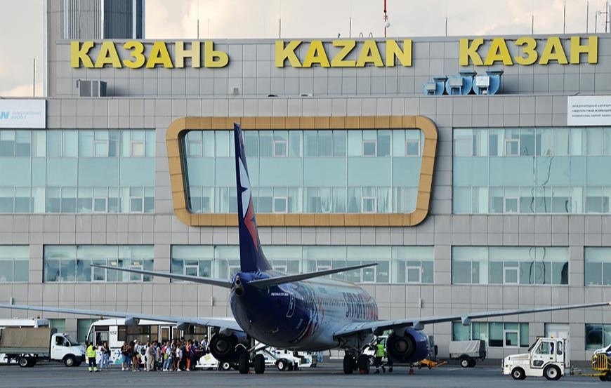 Kazan aeroportu fəaliyyətini bərpa etdi