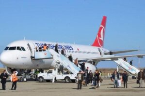 Türkiyə təyyarəsi Samarada məcburi eniş etdi