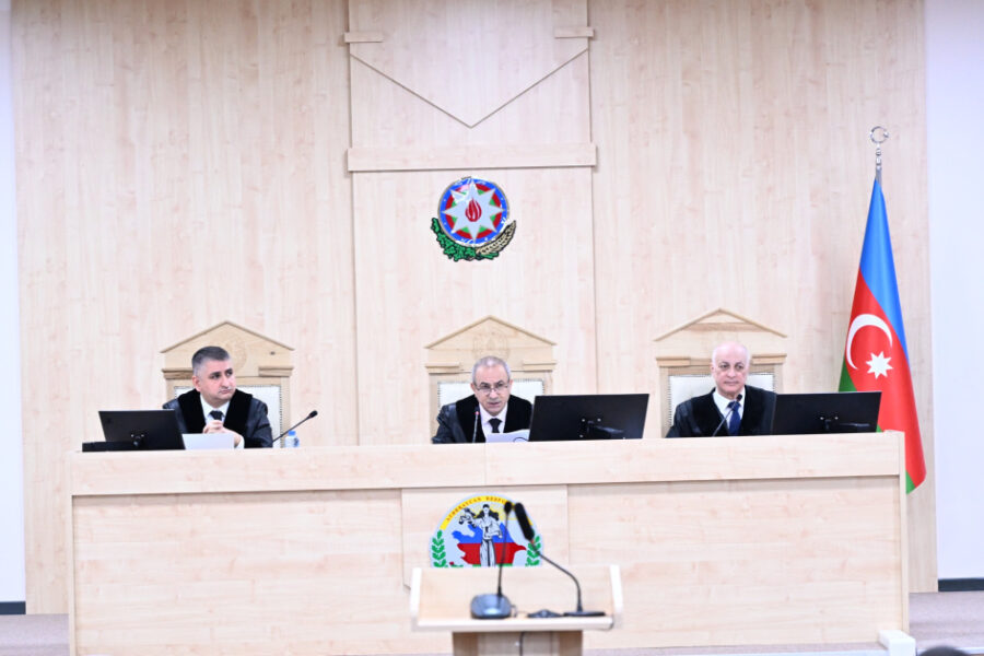 Ermənistanın hərbi təcavüzü nəticəsində çoxsaylı cinayətlər törətməkdə təqsirləndirilən şəxslərin məhkəməsi başladı - FOTO