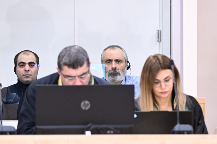 Ermənistanın hərbi təcavüzü nəticəsində çoxsaylı cinayətlər törətməkdə təqsirləndirilən şəxslərin məhkəməsi başladı - FOTO