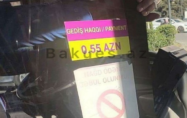 Bu marşrut xəttində gedişhaqqı artırılıb? - Açıqlama