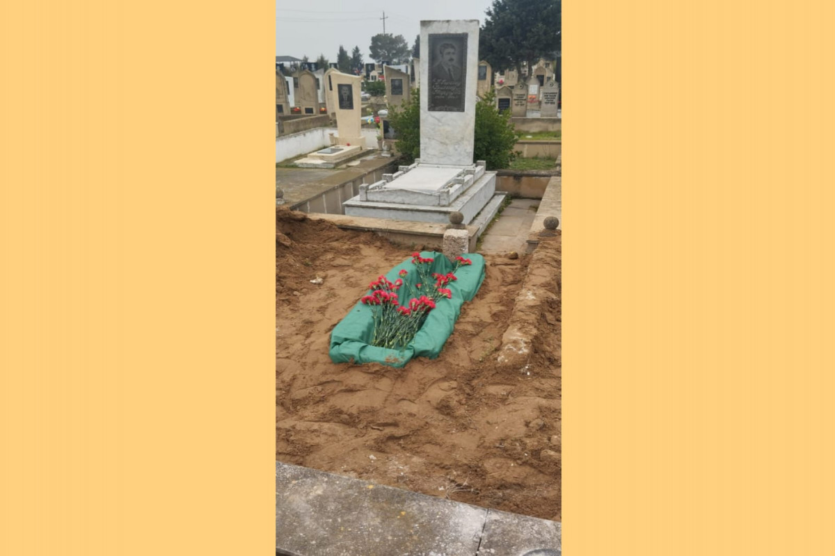 Gülxanım Vəliyeva dəfn edildi - FOTO