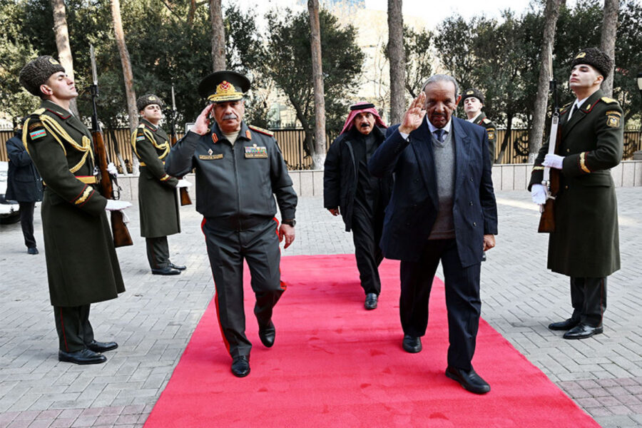 Zakir Həsənov feldmarşalla görüşdü - FOTOLAR