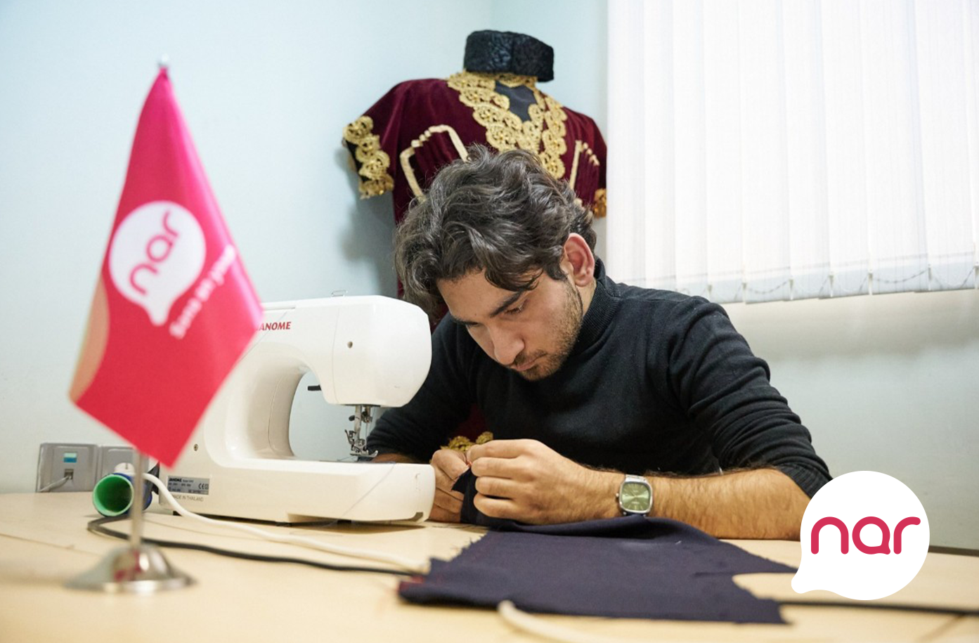 “Nar” nitq və eşitmə məhdudiyyətli şəxslər üçün peşə təlimlərinə dəstək oldu - FOTOLAR