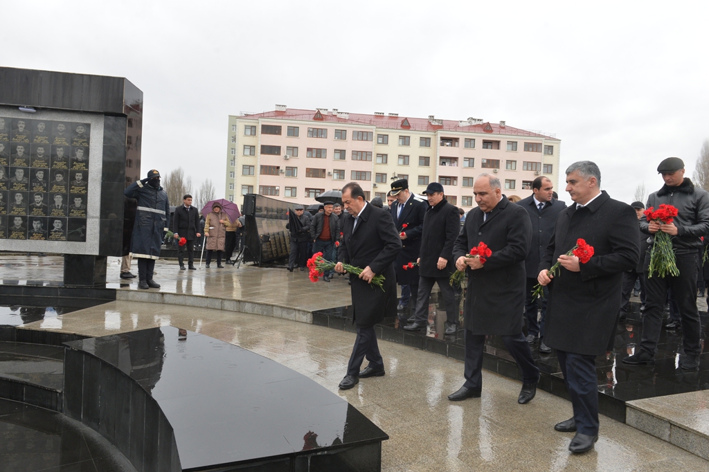 Lənkəranda 20 Yanvar faciəsinin 35-ci ildönümü qeyd olundu - FOTOLAR