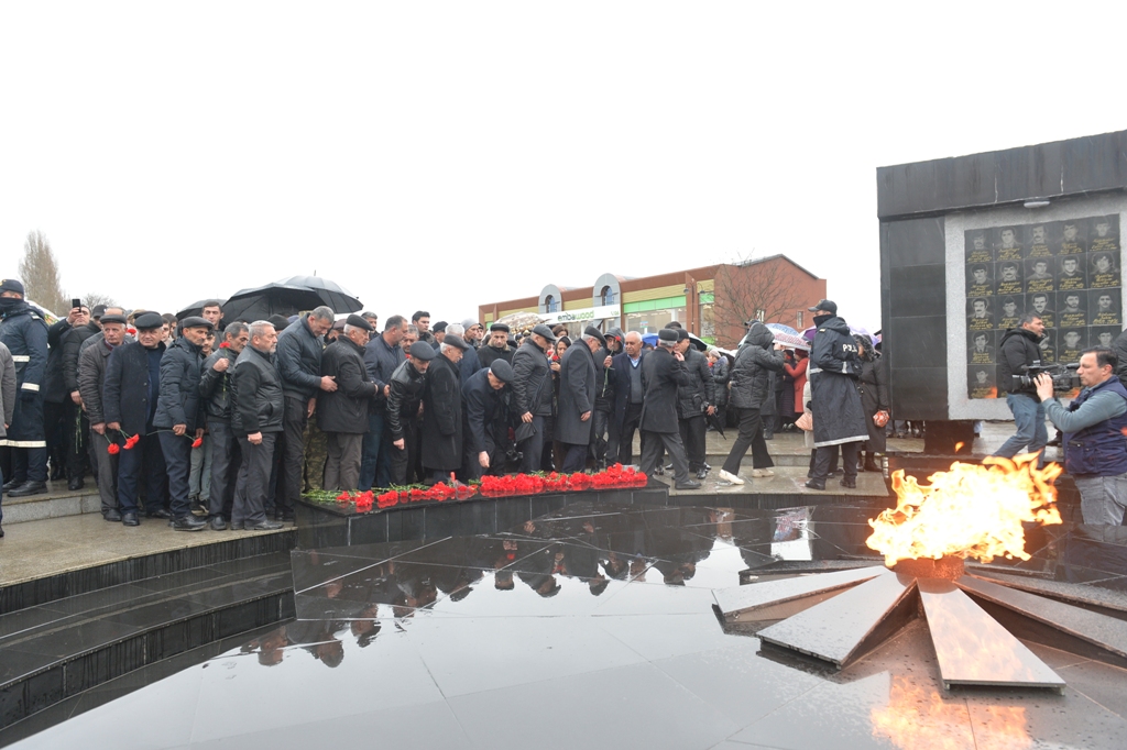 Lənkəranda 20 Yanvar faciəsinin 35-ci ildönümü qeyd olundu - FOTOLAR