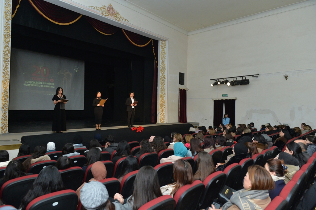 Lənkəranda 20 Yanvar faciəsinin 35-ci ildönümü qeyd olundu - FOTOLAR