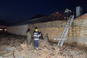 Ucarda fermada YANĞIN: 4000 cücə tələf oldu - FOTO