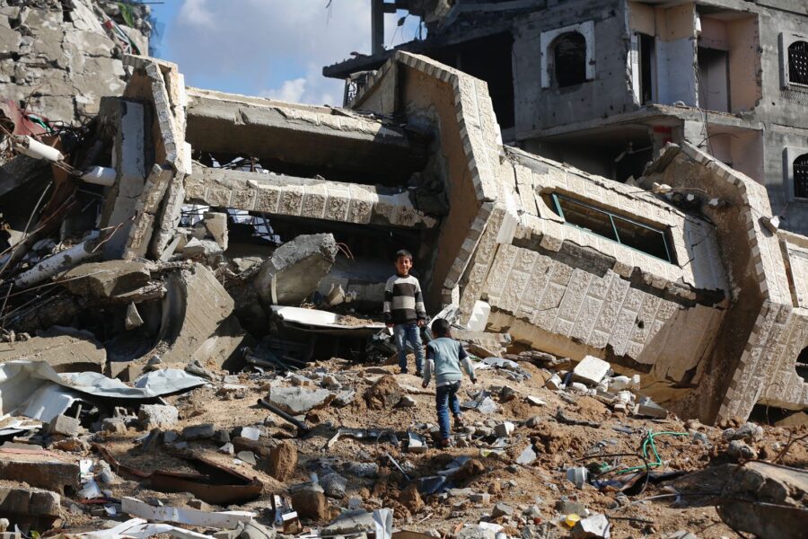 Qəzzada yerlə-yeksan edilən məscidlər… - FOTOLAR