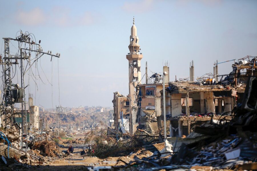 Qəzzada yerlə-yeksan edilən məscidlər… - FOTOLAR