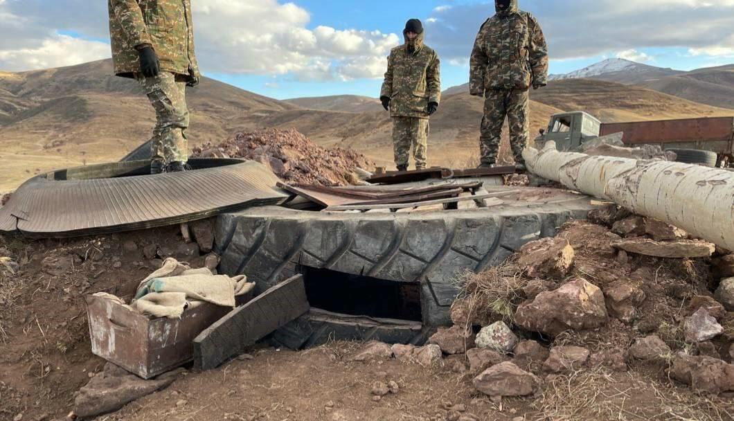 Erməni səngərindən ağlasığmaz görüntü: bunu da etdilər - VİDEO