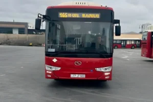 Bakıda bu avtobuslar yenilənir - FOTOLAR