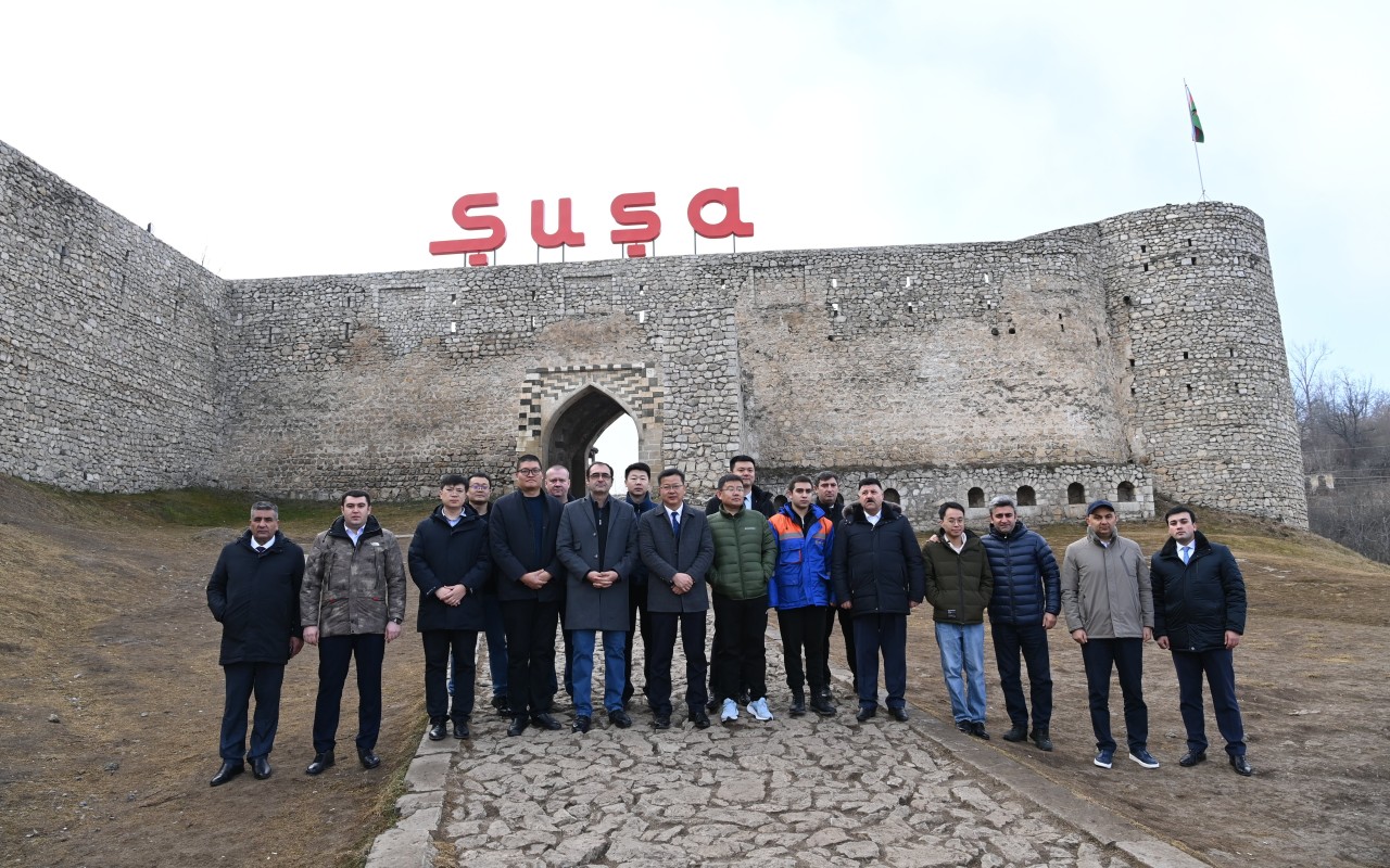 Çin nümayəndələri “Azərişığ”ın Qarabağda gördüyü işlərlə tanış oldu - FOTOLAR