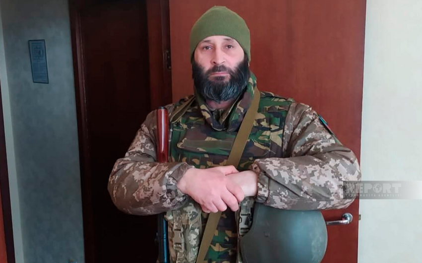 Azərbaycanlı hərbçi Donetskdə yaralandı