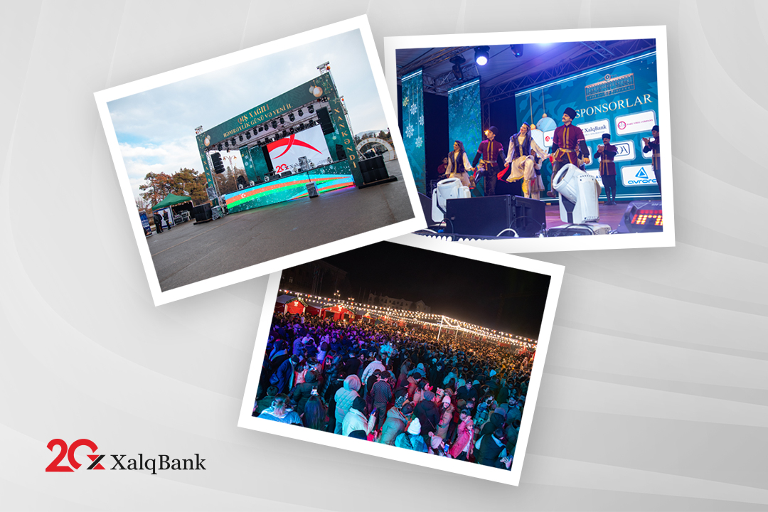 Xalq Bank Xankəndidə keçirilən “Qış Nağılı” yarmarkasının tərəfdaşı oldu