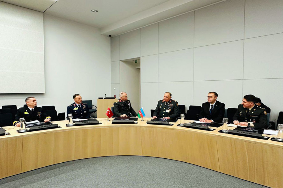 Baş Qərargah rəisi Brüsseldə görüşlər keçirdi - FOTOLAR