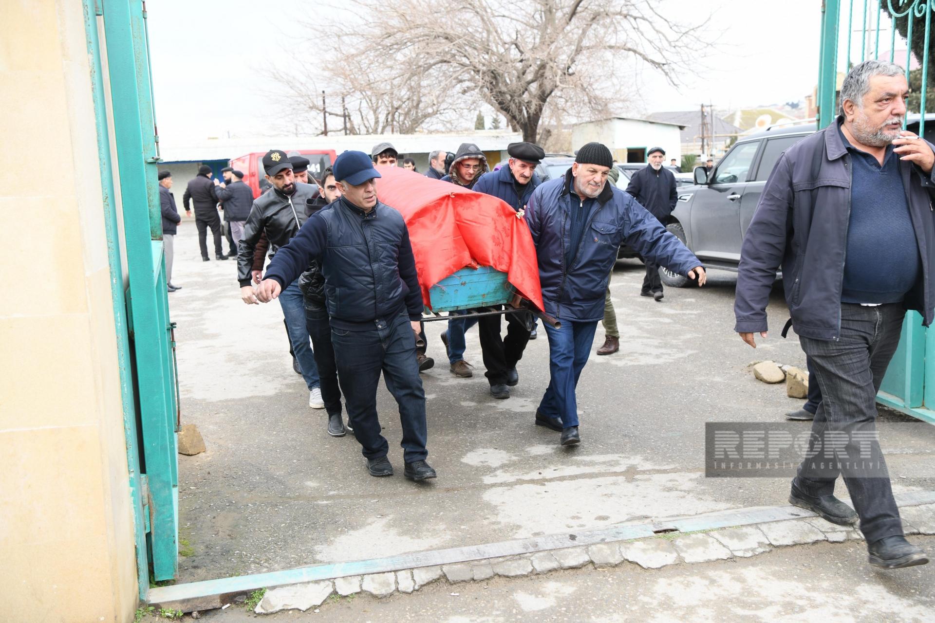 Çimnaz Sultanova dəfn edildi - VİDEO