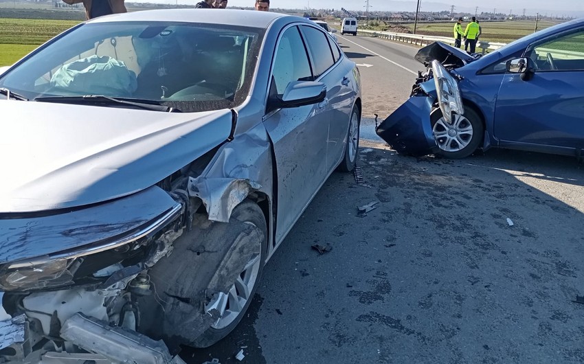 Cəlilabadda ağır qəza: Xəsarət alanlar var