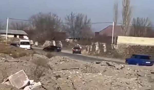 Dostları Ümidi son mənzilə "avtoş"luqla yola saldı - VİDEO