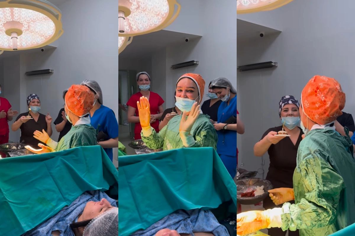 Əməliyyat zamanı cərrah ad gününü qeyd etdi: araşdırma başladı - VİDEO